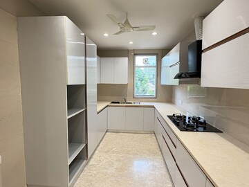Kitchen in 4 BHK Builder Floor at Uppal Southend, Sector 49 – for Sale