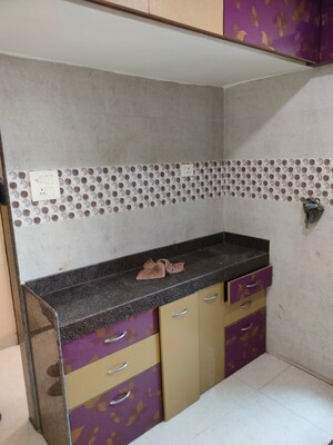 Kitchen in 1 BHK Apartment at Ajmera New Era, Kalyan West – for Rent