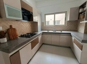 Kitchen in 3 BHK Apartment at Conscient Heritage Max, Sector 102 – for Rent