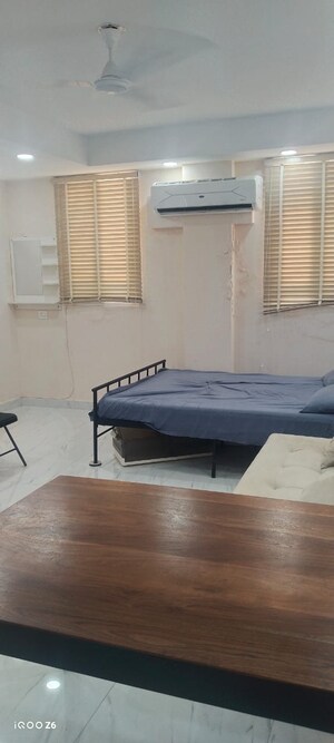 Bedroom in 1 BHK Builder Floor at Chittaranjan Park – for Rent