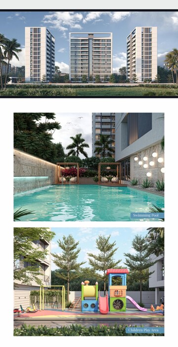 Swimming Pool in 4 BHK Apartment at Canal Road – for Sale
