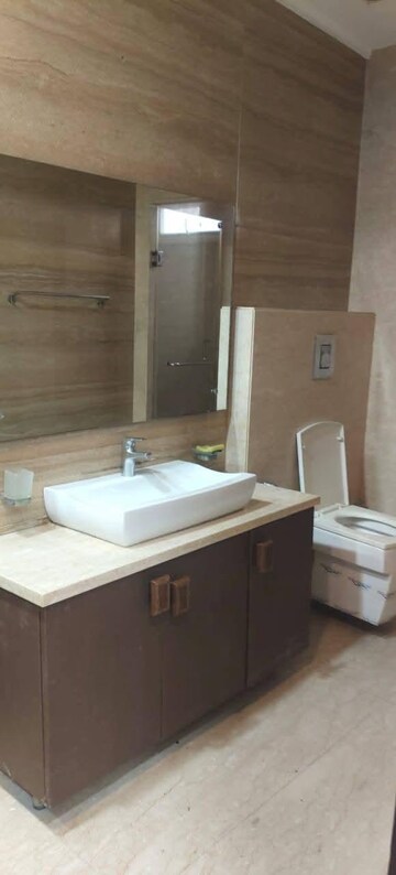 Bathroom in 2 BHK Builder Floor at Chittaranjan Park – for Rent