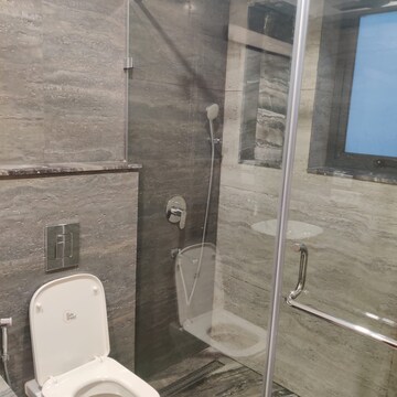 Bathroom in 3 BHK Builder Floor at Gulmohar Park – for Rent