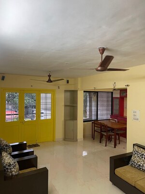 Living Room in 2 BHK Apartment at Aatithya Avenue, Pimple Saudagar – for Rent