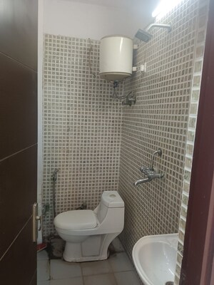 Bathroom in 2 BHK Builder Floor at Panchsheel Vihar – for Rent