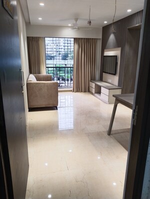 Living Room in 2 BHK Apartment at Dosti Planet North Onyx, Shilphata – for Sale