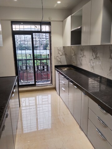 Kitchen in 2 BHK Apartment at Dosti Planet North Onyx, Shilphata – for Sale