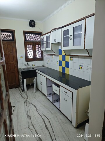 Kitchen in 3 BHK Apartment at Pragati Apartments Dwarka, Sector 11 Dwarka – for Rent