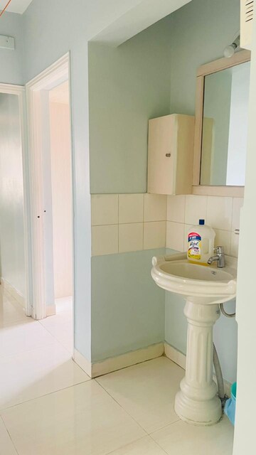 Bathroom in 3 BHK Apartment at RK Lunkad Nisarg Nirmiti, Pimple Saudagar – for Rent