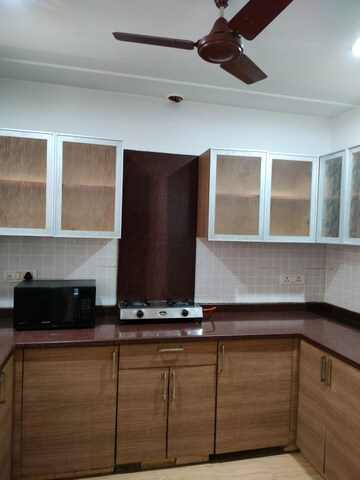 Kitchen in 3 BHK Builder Floor at Kailash Colony – for Rent