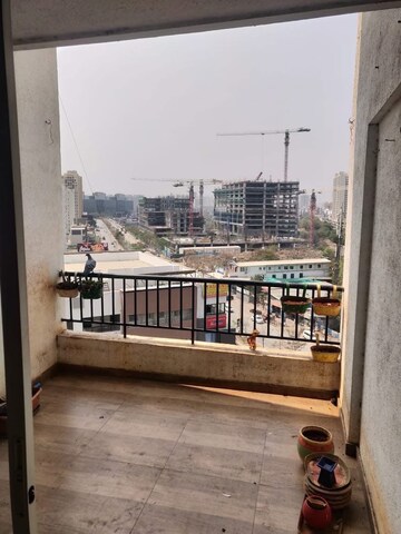 Balcony in 3 BHK Apartment at Kolte Patil Beryl, Kharadi – for Rent