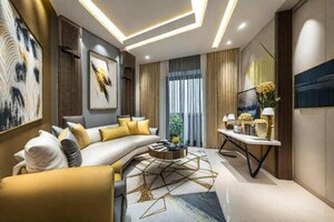 Living Room in 3 BHK Apartment at Lodha Primo, Parel – for Sale