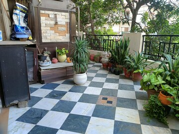 Balcony in 4 BHK Builder Floor at Uppal Southend, Sector 49 – for Sale