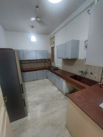 Kitchen in 3.5 BHK Builder Floor at Greater Kailash I – for Rent