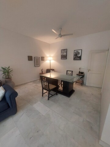 Living Room in 3.5 BHK Builder Floor at Greater Kailash I – for Rent