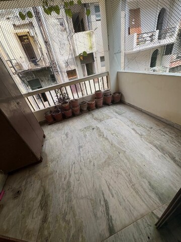 Balcony in 2 BHK Builder Floor at Kalkaji – for Rent