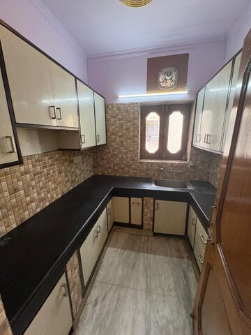 Kitchen in 2 BHK Builder Floor at Kalkaji – for Rent