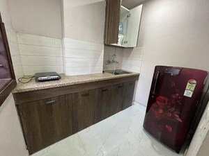 Kitchen in 1 RK Builder Floor at Neb Sarai – for Rent