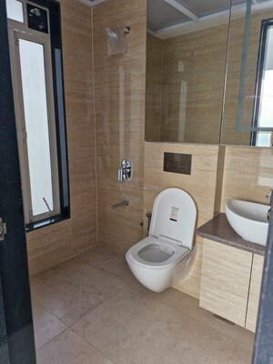 Bathroom in 4 BHK Apartment at NSG Chittaranjan Tower, Powai – for Sale
