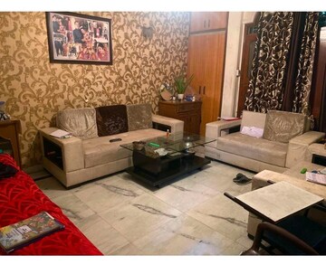 Living Room in 4 BHK Builder Floor at Saket – for Rent