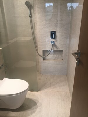 Bathroom in 2 BHK Apartment at Hiranandani Castle Rock, Powai – for Rent