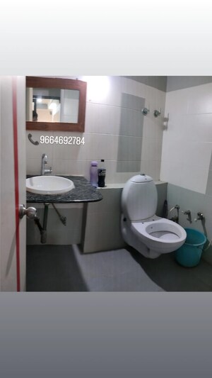 Bathroom in  Office Space at Alkapuri – for Rent