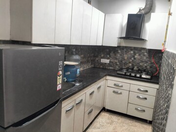 Kitchen in 2 BHK Builder Floor at Lajpat Nagar – for Rent