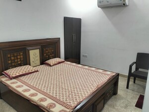 Bedroom in 2 BHK Builder Floor at Lajpat Nagar – for Rent
