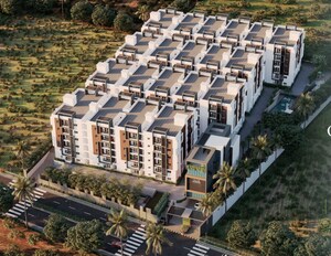 3 BHK Apartment – Exterior View View at Bowrampet - for Sale