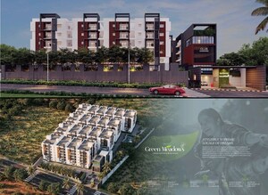 3 BHK Apartment – Exterior View View at Bowrampet - for Sale