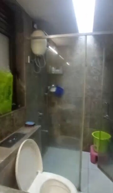 Bathroom in 3 BHK Apartment at L&T Emerald Isle, Powai – for Rent