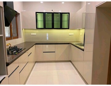 Kitchen in 3 BHK Builder Floor at Greater Kailash I – for Rent
