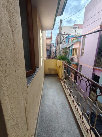 Balcony in 1 BHK Builder Floor at Halasuru – for Rent