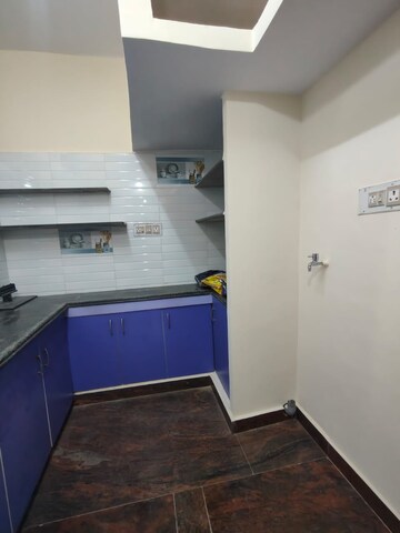 Kitchen in 1 BHK Builder Floor at Halasuru – for Rent