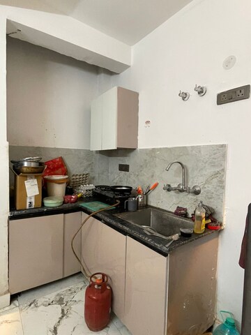 Kitchen in 1 BHK Builder Floor at Saket – for Rent