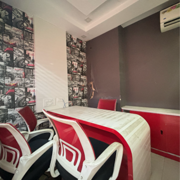 Team Area in  Office Space at Bharti Astra Towers, Rekjuani – for Rent