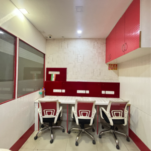 Team Area in  Office Space at Bharti Astra Towers, Rekjuani – for Rent