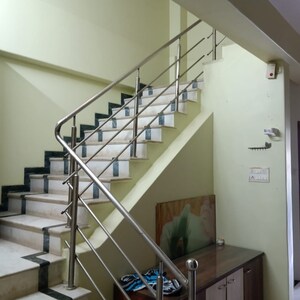 Staircase in 5 BHK Apartment at Unnat Nagar CHS, Goregaon West – for Rent