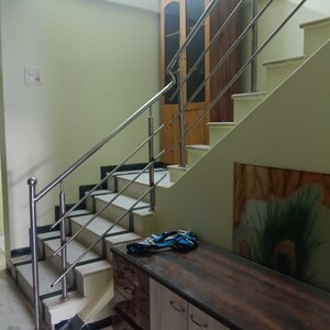 Staircase in 5 BHK Apartment at Unnat Nagar CHS, Goregaon West – for Rent