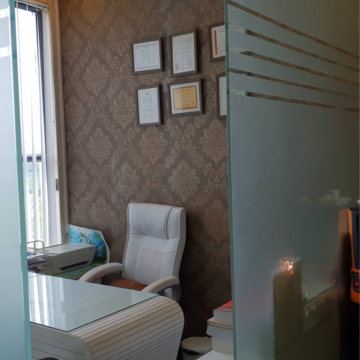 Bathroom in  Office Space at Ambuja Ecospace Business Park, Gitanjali Park – for Rent