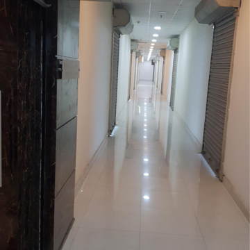 Building Lobby in  Office Space at Ambuja Ecospace Business Park, Gitanjali Park – for Rent