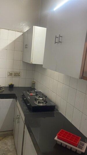 Kitchen in 3 BHK Builder Floor at Kailash Colony – for Rent