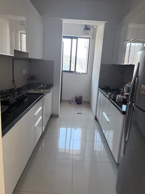 Kitchen in 2 BHK Apartment at Shapoorji Pallonji Vicinia, Powai – for Rent