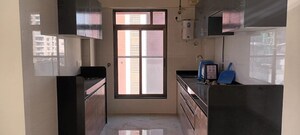 Kitchen in 2 BHK Apartment at Liberty Garden, Malad West – for Rent