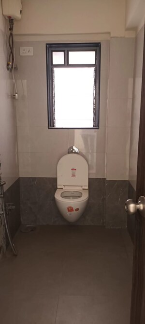 Bathroom in 2 BHK Apartment at Liberty Garden, Malad West – for Rent