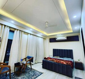 Bedroom in 4 BHK Builder Floor at Chattarpur – for Rent