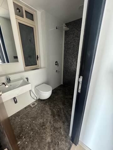 Bathroom in 3 BHK Apartment at Lodha Kiara, Worli – for Rent