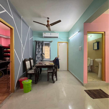 Living Room in 2 BHK Apartment at Mukul Shanti Garden, Bablatala – for Sale