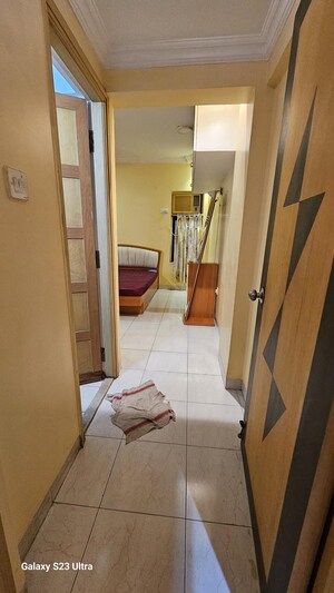 Bathroom in 2 BHK Apartment at Subhangan CHS, Malad West – for Rent