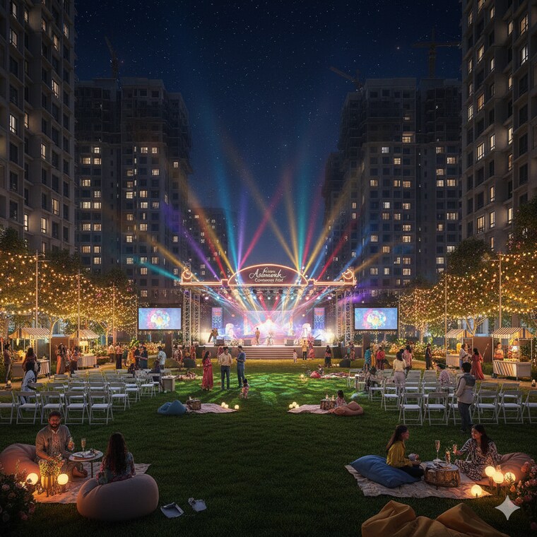 Exterior View, ashiana-amarah 3 Bedroom 1710 Sq.Ft. Apartment In Sector 93 Gurgaon 9315610